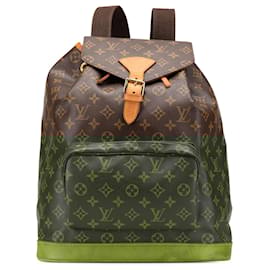 Louis Vuitton-Louis Vuitton Monogram Marron Montsouris GM-Marron