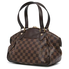 Louis Vuitton-Louis Vuitton Marron Damier Ébène Verona PM-Marron