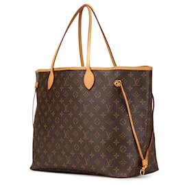 Louis Vuitton-Louis Vuitton Monogram Brun Neverfull GM-Marron