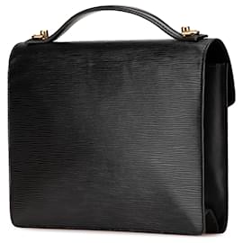 Louis Vuitton-Louis Vuitton Monceau 28 en Épi noir-Noir