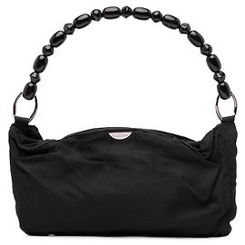 Borsa Malice in nylon nero Dior Nero
