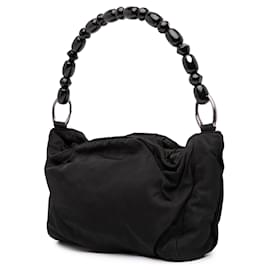 Dior-Dior Black Nylon Malice Handbag-Black