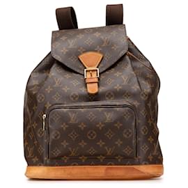 Louis Vuitton-Louis Vuitton Monogram Marron Montsouris GM-Marron