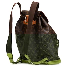 Louis Vuitton-Louis Vuitton Monogram Marron Montsouris GM-Marron