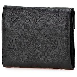 Louis Vuitton-Portefeuille Victorine en Monogram Empreinte Noir Louis Vuitton-Noir