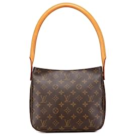 Louis Vuitton-Louis Vuitton Monogram Looping MM Marron-Marron