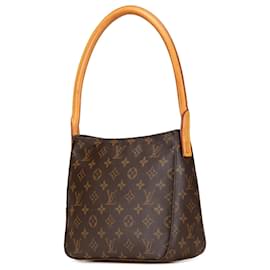 Louis Vuitton-Louis Vuitton Monogram Looping MM Marron-Marron