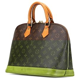 Louis Vuitton-Louis Vuitton Brown Monogram Alma PM-Brown