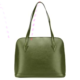 Louis Vuitton-Louis Vuitton Rouge Epi Lussac-Rouge