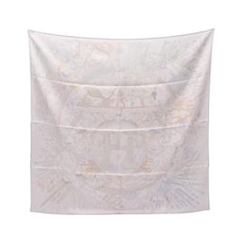 Hermès-Hermes Carré 90 Please Hold the Line Scarf-Pink,Multiple colors