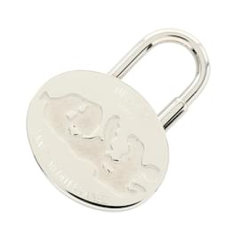 Hermès-Hermes Padlock Charm ANNEE MEDITERRANEE 2003-Silvery