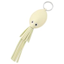 Hermès-Hermes Poulpe Charm Leather Handbag Accessory-Yellow