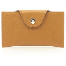 Hermès-Hermes Iliad Business Card Holder-Brown