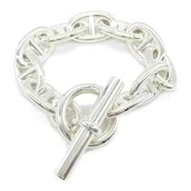 Hermès-Bracelet charm Chaine d'Ancre TGM d'Hermès-Argenté