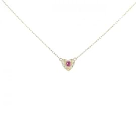 Autre Marque-AHKAH Point Heart Pavé Necklace-Other