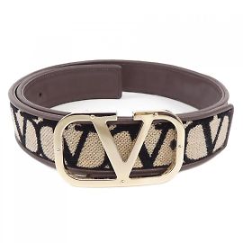 Valentino Garavani Standard Belt Brown Black Beige