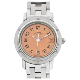 Hermès-Hermes Clipper Watch - Ladies Pink-Other