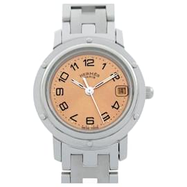 Hermès-Hermes Clipper Watch - Ladies Pink-Other