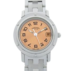 Hermès-Hermes Clipper Watch - Ladies Pink-Other