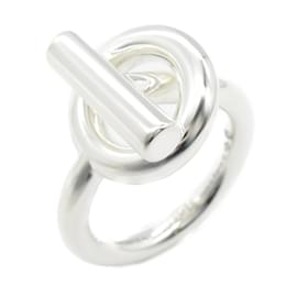 Hermès-Bague Hermes Echappe MM en Argent 925-Argenté