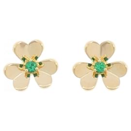 Van Cleef & Arpels-Van Cleef & Arpels Frivole Mini Earrings-Golden