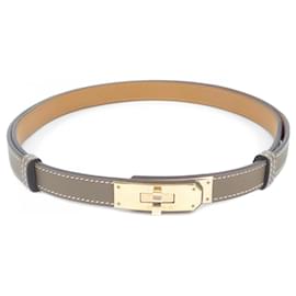 Hermès-Hermes Standard Brown Belt-Brown
