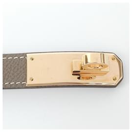 Hermès-Hermes Standard Brown Belt-Brown