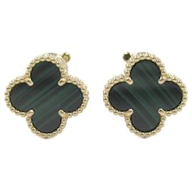 Van Cleef & Arpels-Van Cleef & Arpels Alhambra Clip Earrings-Green