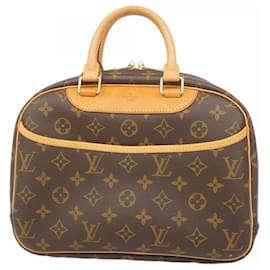 Louis Vuitton-Sac à main Trouville Monogram Louis Vuitton-Marron