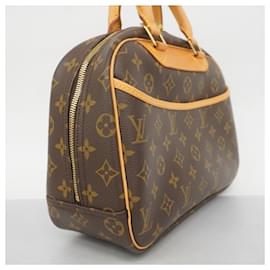 Louis Vuitton-Sac à main Trouville Monogram Louis Vuitton-Marron