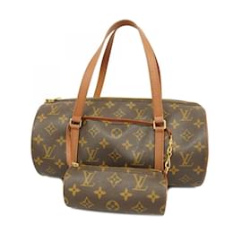 Louis Vuitton-Louis Vuitton Monogram Papillon 30 Handbag-Brown