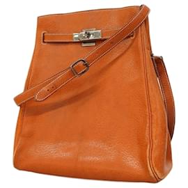 Hermès-Hermes Shoulder Bag Kelly Sport Polk Gold E Stamp-Golden