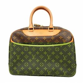 Louis Vuitton-Sac à main Deauville Monogram Louis Vuitton-Marron