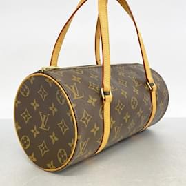 Louis Vuitton-Sac à main Louis Vuitton Monogram Papillon 26-Marron