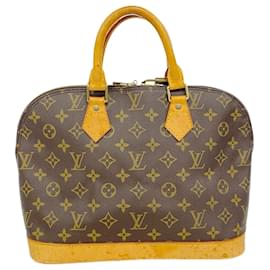 Louis Vuitton-Sac à main Alma Monogram Louis Vuitton-Marron