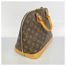 Louis Vuitton-Sac à main Alma Monogram Louis Vuitton-Marron