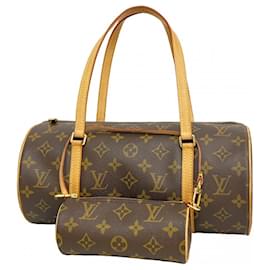 Louis Vuitton-Louis Vuitton Monogram Papillon 30 Handbag-Brown