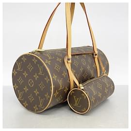 Louis Vuitton-Louis Vuitton Monogram Papillon 30 Handbag-Brown