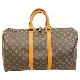 Louis Vuitton-Sac Boston Monogram Keepall 45 de Louis Vuitton-Marron