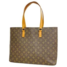 Louis Vuitton-Sac à épaule Monogram Luco de Louis Vuitton-Marron