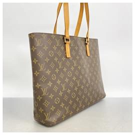 Louis Vuitton-Sac à épaule Monogram Luco de Louis Vuitton-Marron