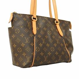 Louis Vuitton-Sac tote Monogram Louis Vuitton-Marron