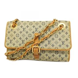Louis Vuitton-Sac à épaule Mini Camille Monogram Louis Vuitton-Bleu