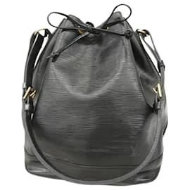 Louis Vuitton-Sac à épaule Noé Epi Louis Vuitton en Noir-Noir
