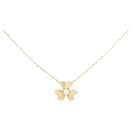 Van Cleef & Arpels-Van Cleef & Arpels Frivole Mini Necklace-Golden