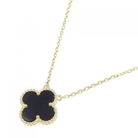 Van Cleef & Arpels-Van Cleef & Arpels Vintage Alhambra Necklace-Golden