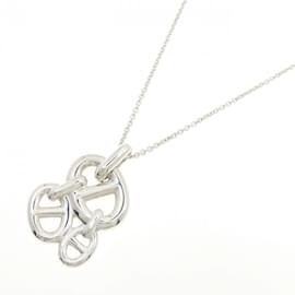 Hermès-Collier en argent 925 Hermes-Argenté