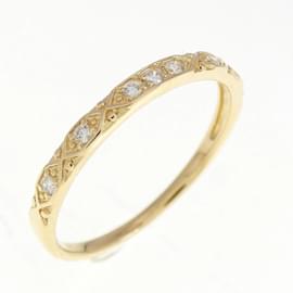 Autre Marque-Vendome Aoyama Diamond Band Ring-Golden