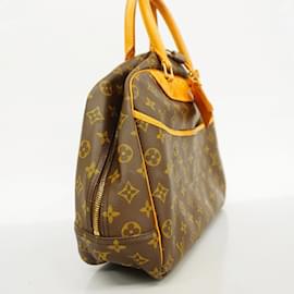 Louis Vuitton-Louis Vuitton Monogram Deauville Handbag-Brown