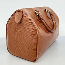 Louis Vuitton-Louis Vuitton Epi Speedy 25 Handbag-Brown